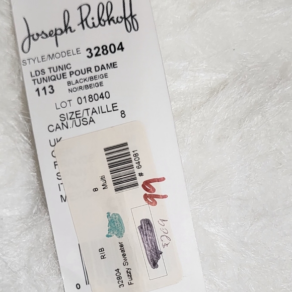 Joseph Ribkoff Tunic NWT Size 8 Women - Picture 4 of 5